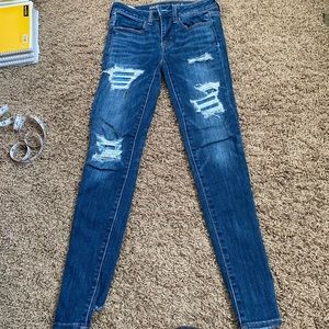American eagle skinny jeans
